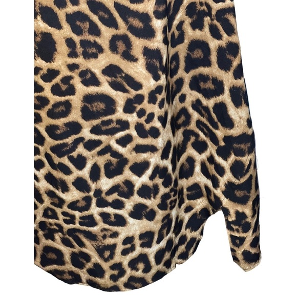 Shein Curve Leopard Print Midi Dress 4XL - Picture 2 of 9